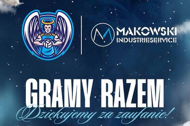 CUK Anioły Toruń grają razem z Makowski Industrieservice!