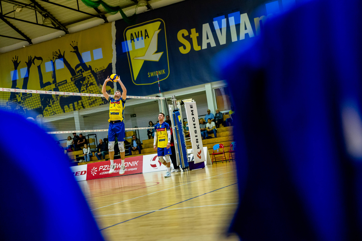 PZL LEONARDO Avia Świdnik przegrywa u siebie z gośćmi z Kluczborka, po pięciu setach [ZDJĘCIA]