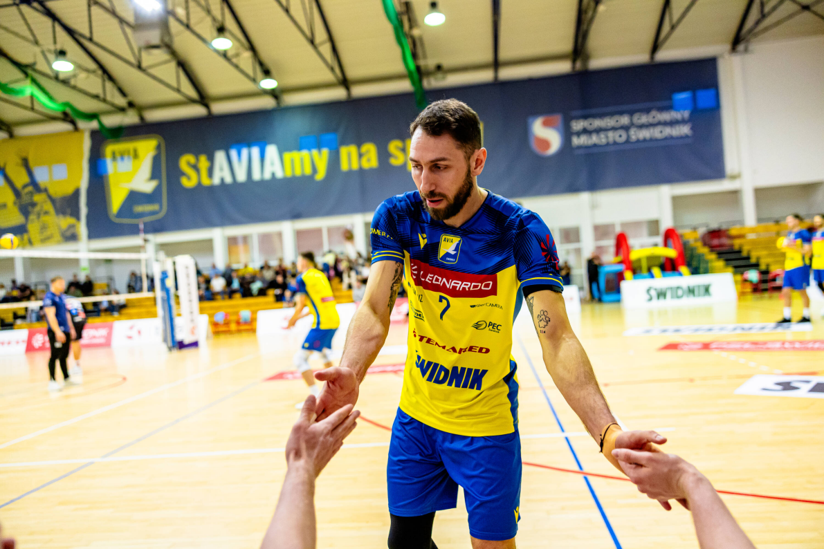 PZL LEONARDO Avia Świdnik przegrywa u siebie z gośćmi z Kluczborka, po pięciu setach [ZDJĘCIA]