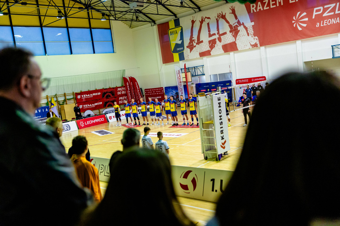 PZL LEONARDO Avia Świdnik przegrywa u siebie z gośćmi z Kluczborka, po pięciu setach [ZDJĘCIA]