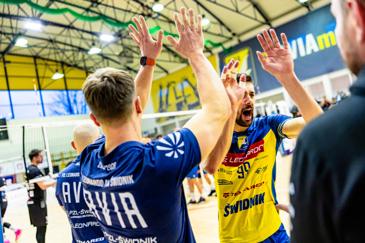 PZL LEONARDO Avia Świdnik przegrywa u siebie z gośćmi z Kluczborka, po pięciu setach [ZDJĘCIA]