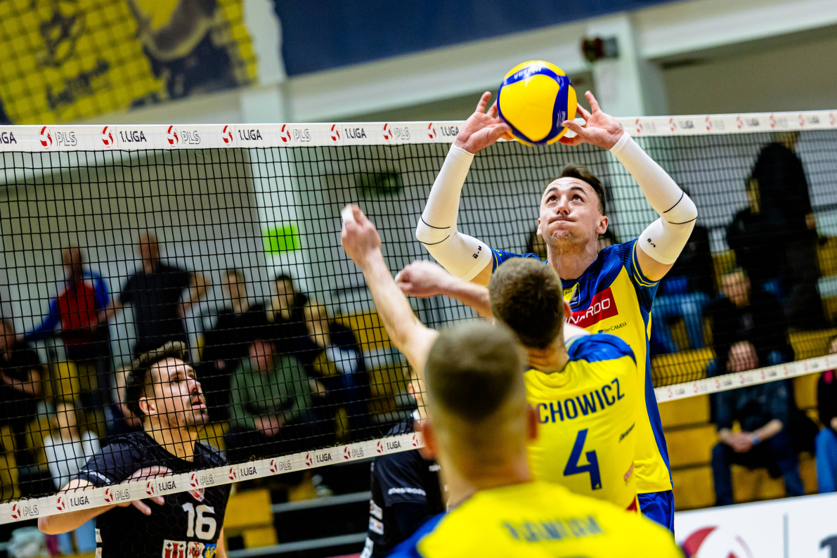 PZL LEONARDO Avia Świdnik przegrywa u siebie z gośćmi z Kluczborka, po pięciu setach [ZDJĘCIA]