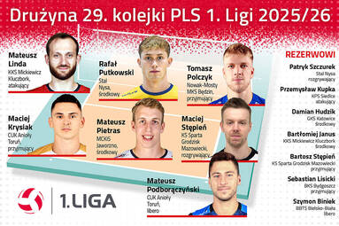 Drużyna 29. kolejki PLS 1. Ligi
