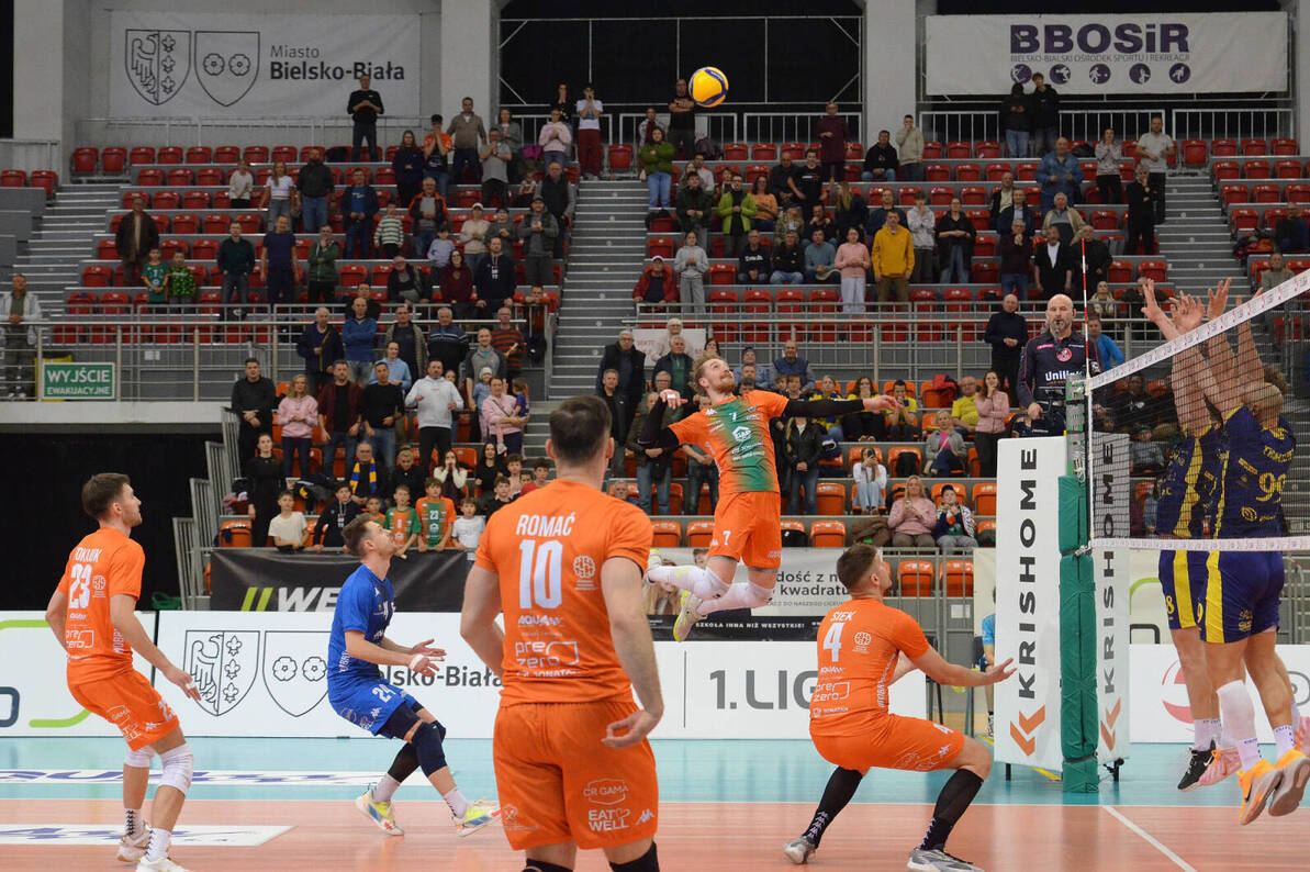 Zwycięski horror BBTS-u Bielsko-Biała