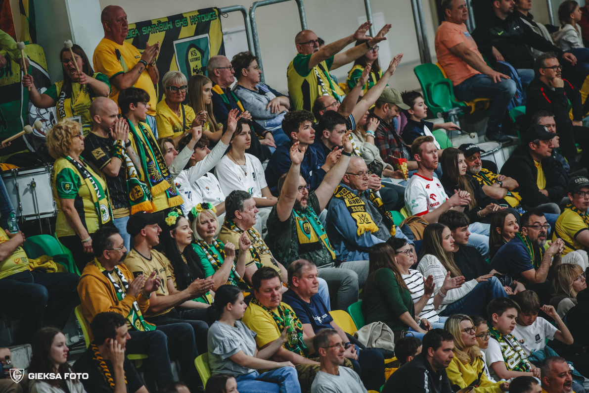 Pierwszy mecz finałowy wygrywa GKS Katowice [ZDJĘCIA]