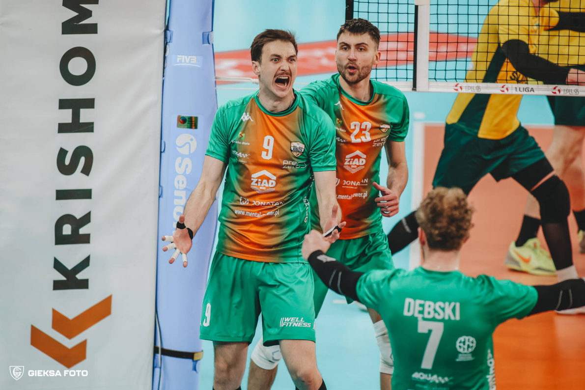 Pierwszy mecz finałowy wygrywa GKS Katowice [ZDJĘCIA]