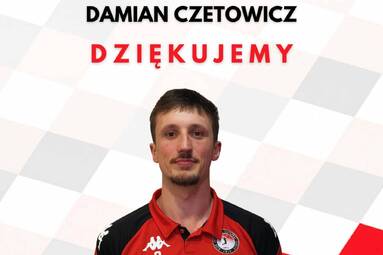 Kolejny zawodnik odchodzi z Siedlec. Z klubem żegna się Damian Czetowicz