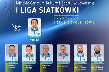 Dawid Murek na czele sztabu szkoleniowego MCKiS Jaworzno