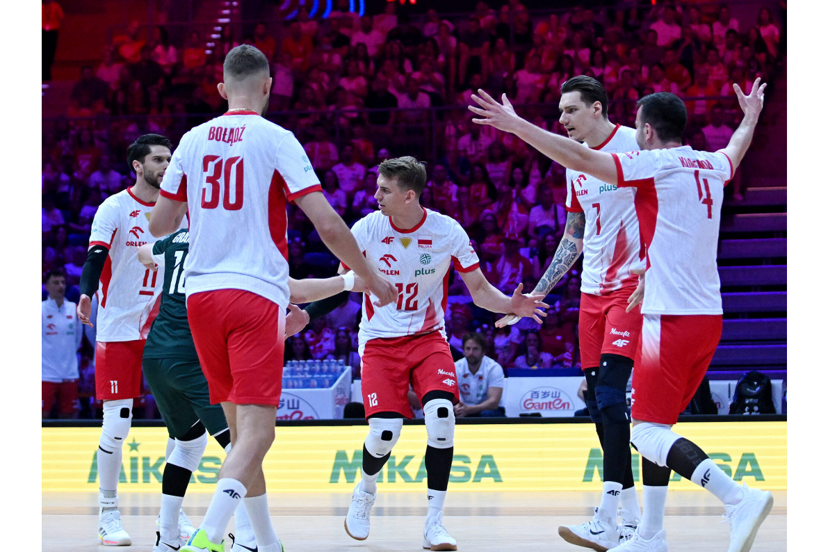 Reprezentacja Polski  w pierwszym meczu VNL w Gliwicach pokonała Belgię 3:2 [ZDJĘCIA]
