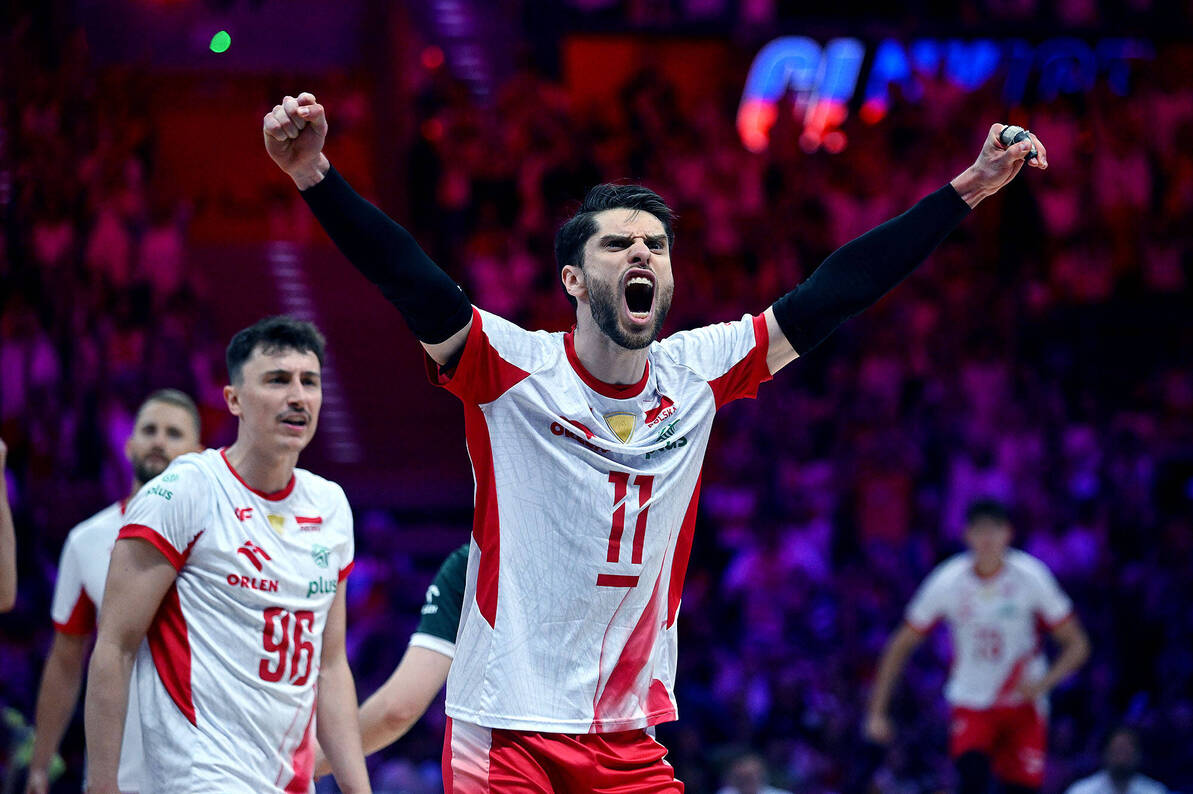 Reprezentacja Polski  w pierwszym meczu VNL w Gliwicach pokonała Belgię 3:2 [ZDJĘCIA]