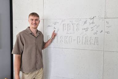 Filip Jarosiński w BBTS-ie Bielsko-Biała
