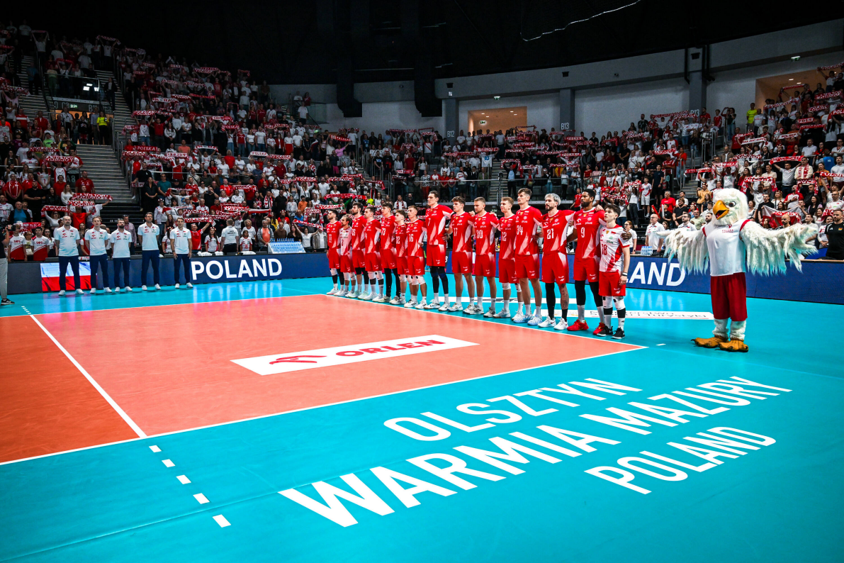 Mecz towarzyski Polska vs. Niemcy w Olsztynie. Urania pełna kibiców, a Polacy wygrywają w świetnym stylu [ZDJCIA]