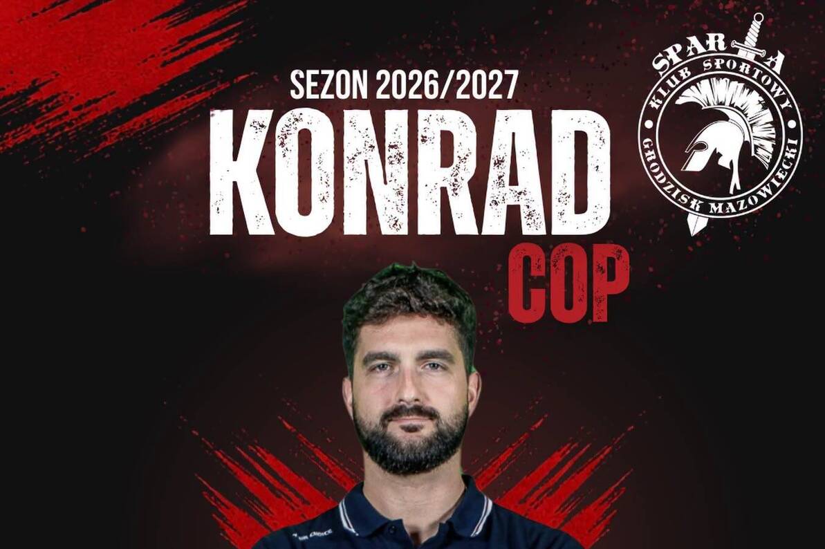 Konrad Cop trenerem KS Sparty Grodzisk Mazowiecki